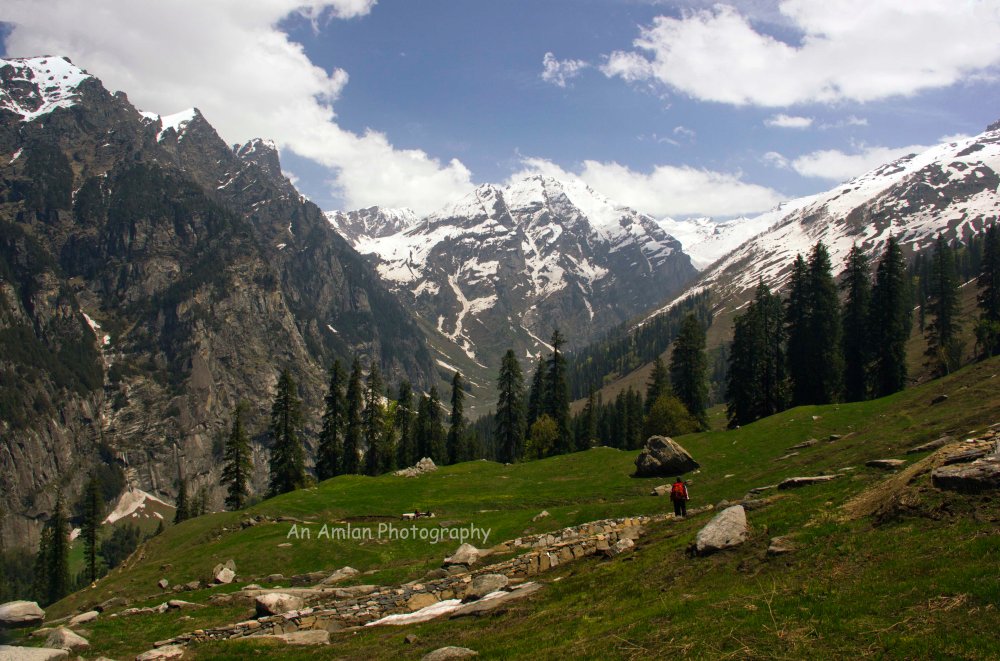 Trekking towards Pir Panjal Range