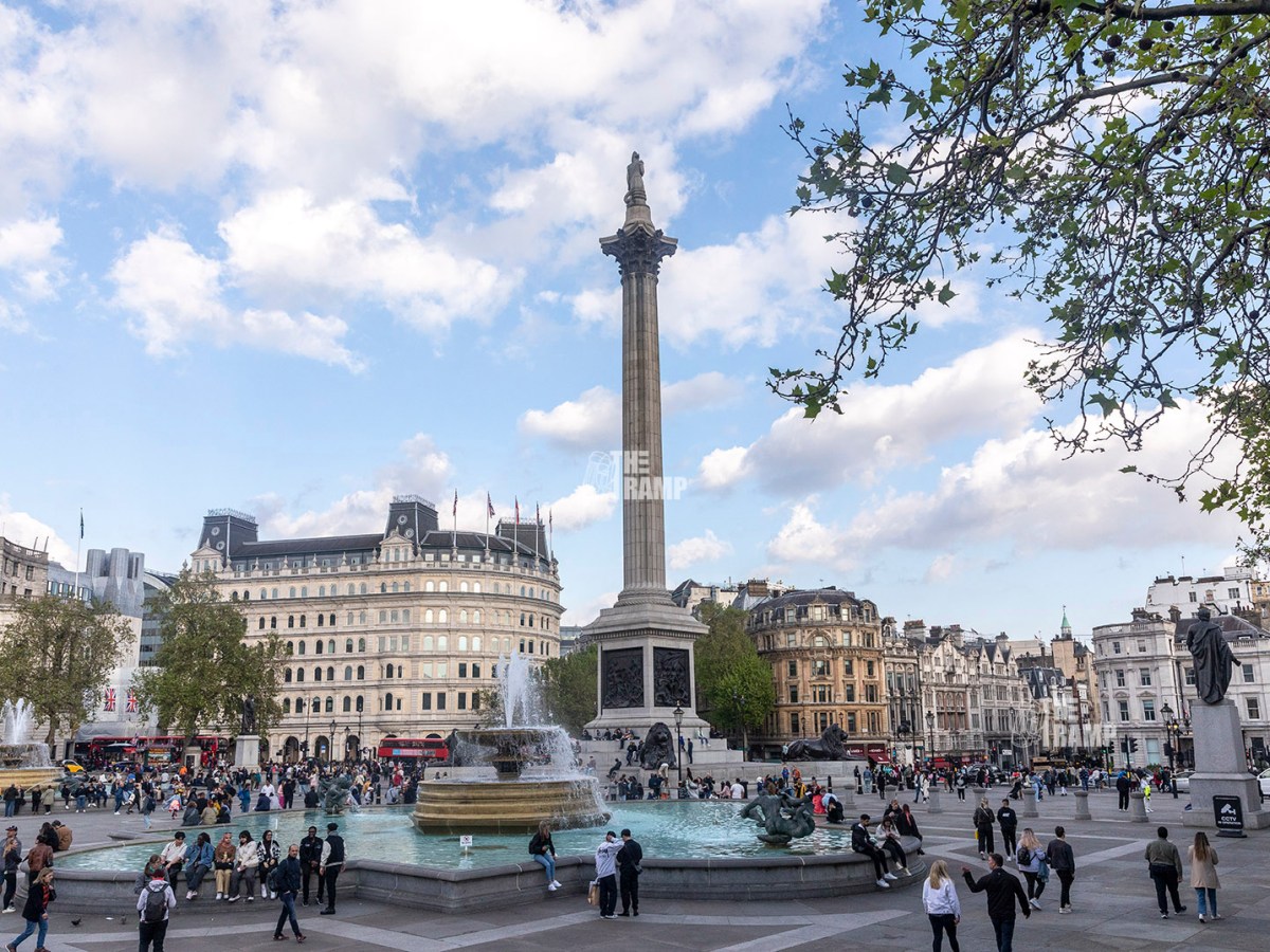The Colours of Youth: A Walking Tour from Trafalgar Square to Soho via Shaftesbury Avenue